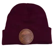 Grand Canyon Unisex Burgundy Beanie