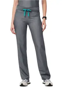 Figs Livingston Basic Scrub Pants Size XS Graphite