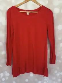 Westbound Red Long Sleeve 