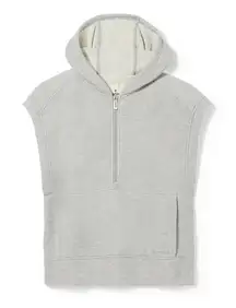 Smartwool women’s sleeveless terry Gray Hoodie size L
