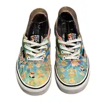Vans X Nintendo Super Mario Bros Game Over Authentic Sneaker Shoes W7.5 M6