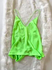 Neon Green Perrin Tank Top