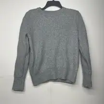 Liz Claiborne Gray Sweater Size Large NWT $54 Retail Ribbed Knit Pullover L