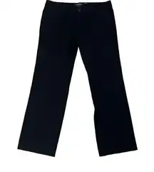 Lauren Ralph Lauren Women's Black Straight Leg Mid Rise Adelle Jeans Size 8