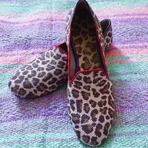 ROTHY'S Leopard Print Loafer Flats Women's Size 7.5