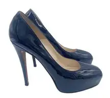 BRIAN ATWOOD patent leather platform pumps maniac