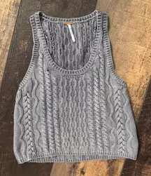 ✨ Free People Cable Knit Sleeveless Sweater Tank ✨ Small