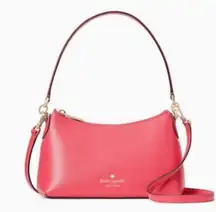 Kate Spade Sadie Small Shoulder Bag, Purse Bikini Pink Saffiano Leather NWT