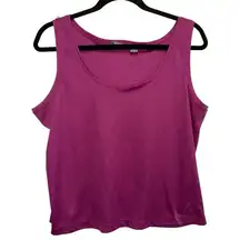 Investments Purple Tank Top Blouse