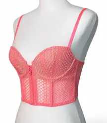 Victoria’s Secret Fishnet Bustier