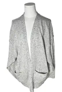 Cottagecore Speckled Cocoon Cardigan Cozy Soft Knit Pockets Universal Thread