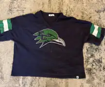 Endicott College Cropped T-Shirt Champion