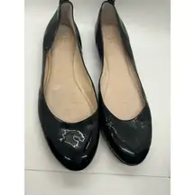 Vince Camuto  Black Ballerina Flats Women Size 9.5 Classic Closet Staple