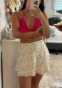 Mini Floral Skirt 4