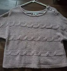 Lavender short sleeves sweater size small by Jennifer Lopez