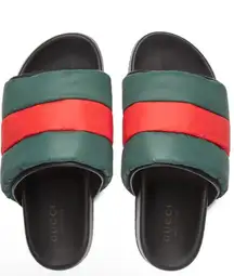 Padded Web Sandal Slide size 35 Puffer Nylon