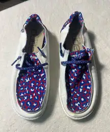 Hey Dude Leo Americana Wendy Shoes Woman’s Size 9