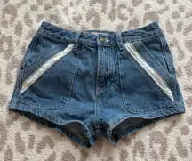 Free People Jean shorts 