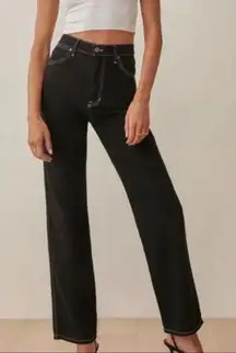 Reformation Cowboy High-Rise Straight Jeans