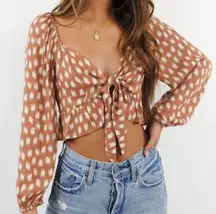 Sienna Crop In Ginger NWOT