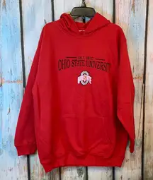 Ohio State Buckeyes Hoodie Sweatshirt with Kangaroo Pouch Pocket