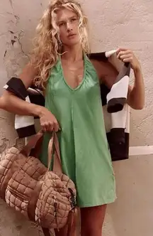 NWOT Free People Movement Hot Shot Halter Romper