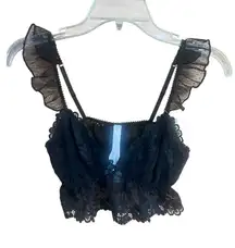 Out from under Bralette Black Lace Sz S NWT