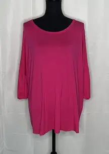 NWT Ashley Stewart Women's Casual Pink Top Size 22/24