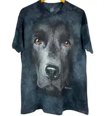 The Mountain Black Lab Tie Dye Graphic T-Shirt