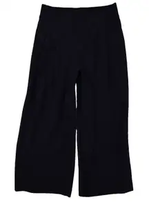 Athleta Brooklyn Heights High Rise Wide Leg Pants Navy Blue Women's 8P 533436