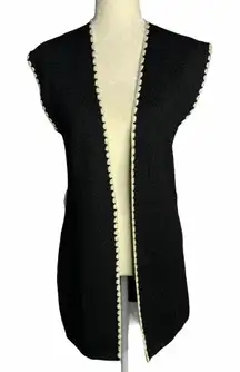 Vintage 60s Marbella Cardigan Sweater Vest 49PE