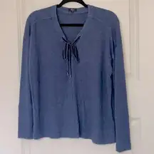 Rails Leigh Melange Navy Top Medium