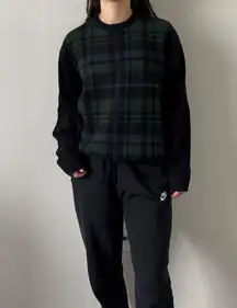 Vintage Plaid Sweater