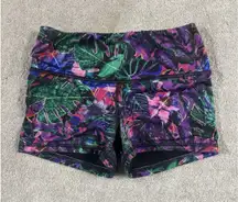 Ladies FLEO Small Amazon‎ Emerald crossfit gym shorts 2 inch inseam