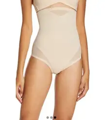 Brand New Miracle Suit Womens Large Nude Tan Shaping Bottom Shapewear High Waist