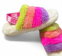 UGG Colorful Cozy Slippers – Women’s Size 10, Bright & Barely Worn