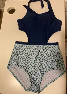 Mermaid One Piece Bathing Suit