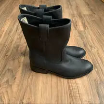 Denim & Supply by Ralph Lauren Ayla Leather Biker Boot Size 8.5