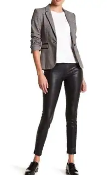 BLANK-NYC Faux Leather Pull-On Black Leggings Size 26 Brand New with Tags