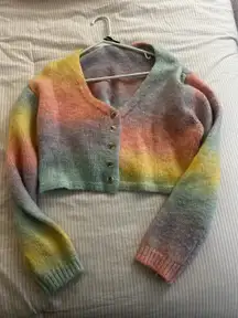 Rainbow cardigan 
