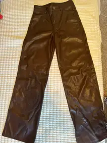 Leather pants
