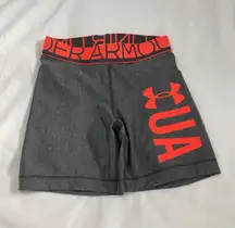 Grey Tight Running Shorts