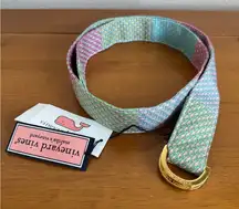 Brand New Vineyard Vines‎ Martha’s Vineyard Wale Patchwork belt Size Xs