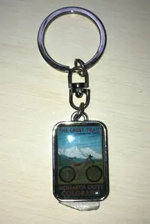 NWT Monarch Crest Colorado Keychain