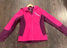 Women's Pink and Purple Jacket Size Small