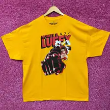 One Piece Luffy Gear 4 Bounce Man Whole Cake Island Arc T-Shirt 2XL