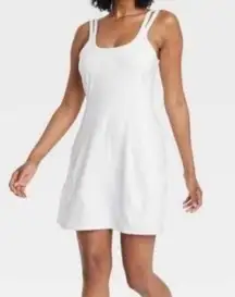 All In Motion white tennis active dress size M