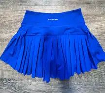 Gold Hinge Skirt blue