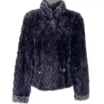 Paula Lishman Handmade in Canada Knitted Beaver Fur Jacket