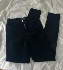 Black Velvet Jeans